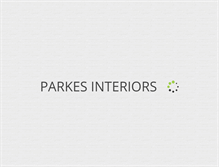 Tablet Screenshot of parkesinteriors.co.uk